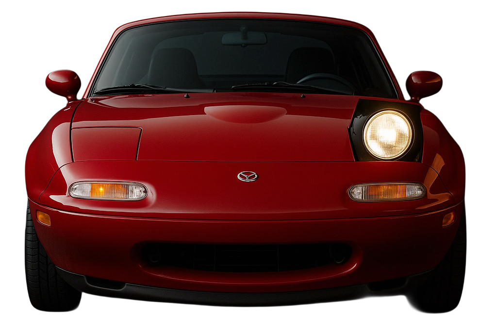 Red-car-wink