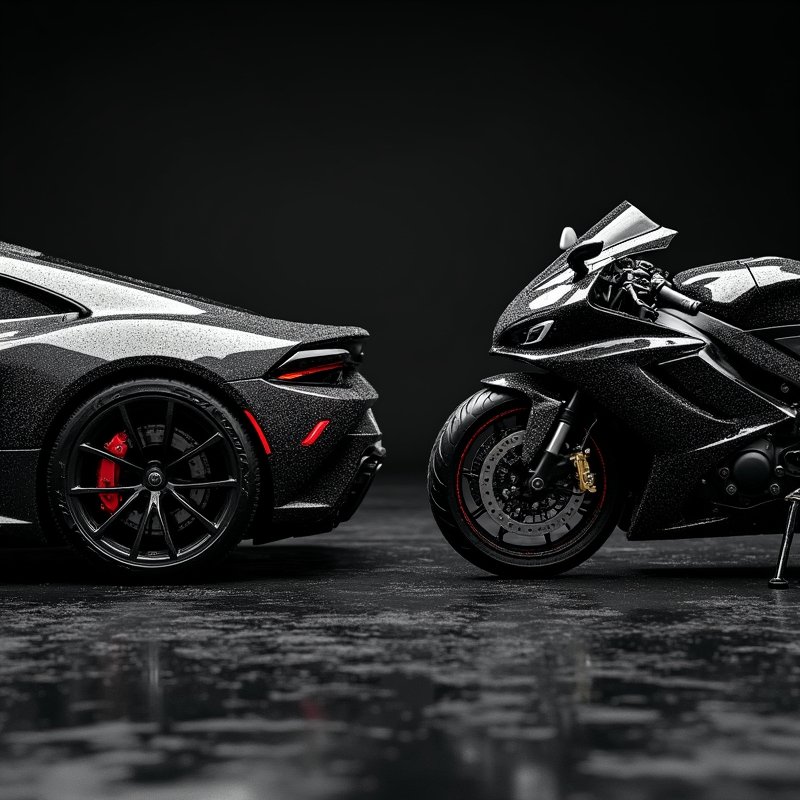 Washed-car-and-bike-for-andru-garage